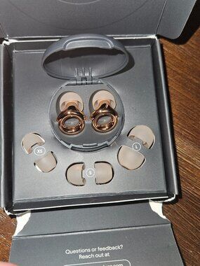 Loop Experience 2 High Fidelity Earplugs Rose Gold Noise Reduction SNR 17dB NEW